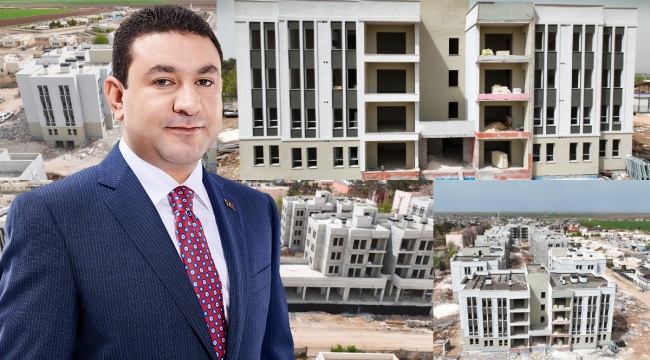 Harran'da TOKİ Konut Ve İş Yeri İnşaatlarında Sona Gelindi