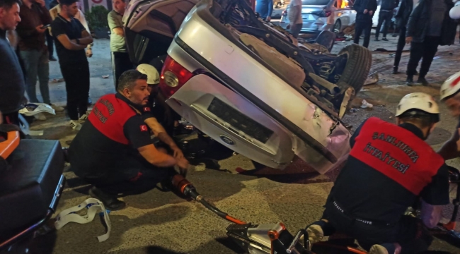 Karaköprü'de Feci Kaza:: 2 Ölü, 1 Yaralı