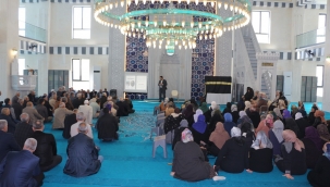 Karaköprü'de Hacı Adayları Temsili Tavaf Yaptı