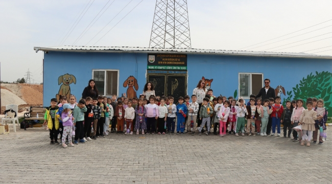 Minik Öğrencilere Çevre Bilinci Aşılandı
