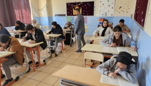 Öğrenciler ''Umre Ödüllü'' Sınav Heyecanı Yaşadı