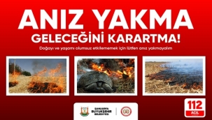 Şanlıurfa Büyükşehir Belediyesi'nden Anız Yakma Uyarısı