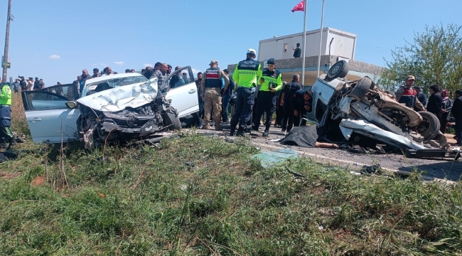 Şanlıurfa'da feci kaza, 3 ölü