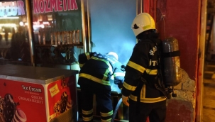 Şanlıurfa'da iş yerinde korkutan yangın 