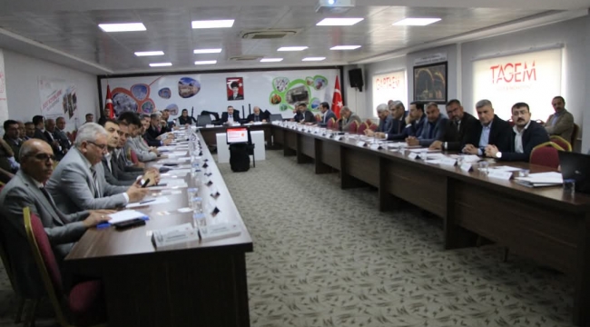 Şanlıurfa'da Kuraklık Değerlendirme Toplantısı Düzenlendi