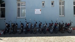 Şanlıurfa'da motosiklet hırsızlık operasyonu