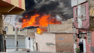 Şanlıurfa'da yangın büyük paniğe neden oldu