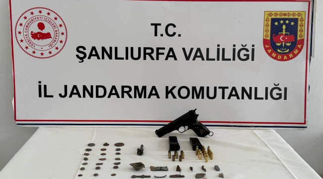 Şanlıurfa' Jandarmadan Tarihi Eser Operasyonu