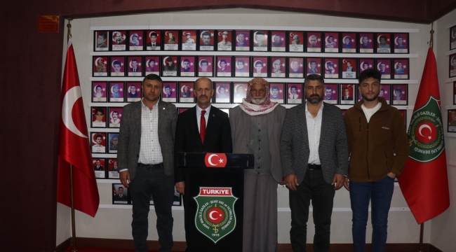 Şanlıurfa Şehit Gazi Ailelerde Geleneksel Bayramlaşma Töreni