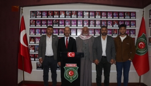 Şanlıurfa Şehit Gazi Ailelerde Geleneksel Bayramlaşma Töreni