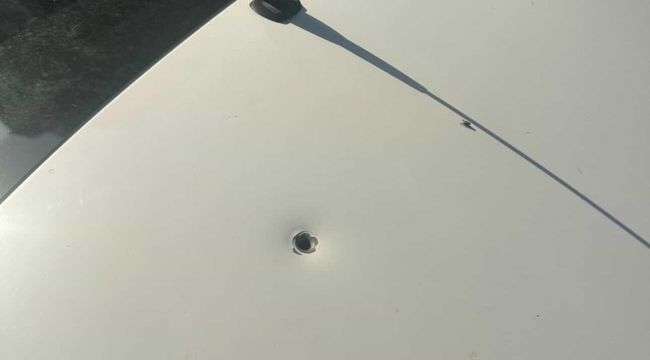Viranşehir'de Maganda Kurşunu Otomobile İsabet Etti