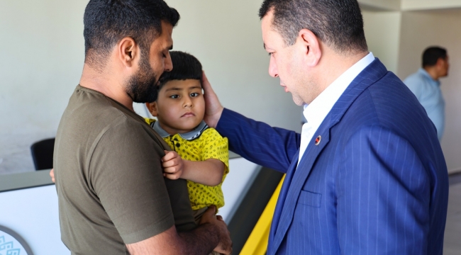 Başkan Özyavuz'dan Küçük Umut'a Anlamlı Destek