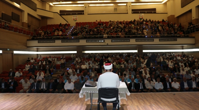 Diyanet İşleri Başkan Yardımcısı Prof. Dr. İbrahim Hilmi Karslı Şanlıurfa'da 