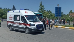 Eyyübiye'de Otobüs Yayayı Altına Aldı!