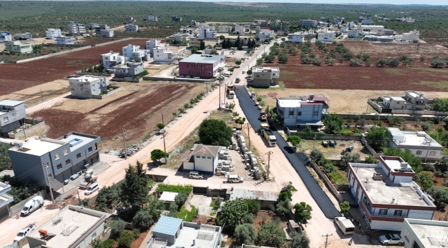 Halfeti'de Ulaşımı Rahatlatacak Asfalt Hamlesi 
