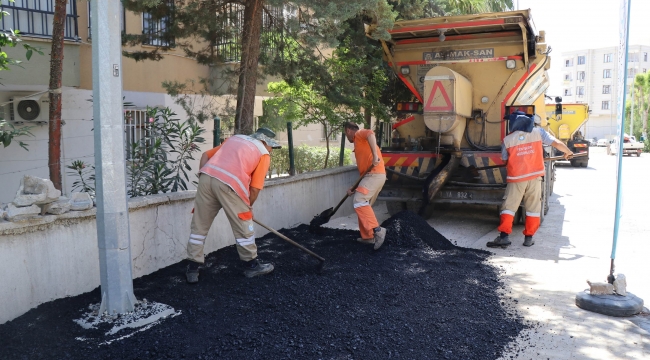 Haliliye Belediyesi'nden Paşabağı Mahallesi'ne Sıcak Asfalt Çalışması