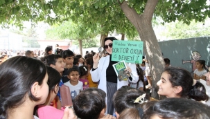 Harran Üniversitesi Öğrencilerinden İlkokullarda "Kitap Sevme Günü" Etkinliği