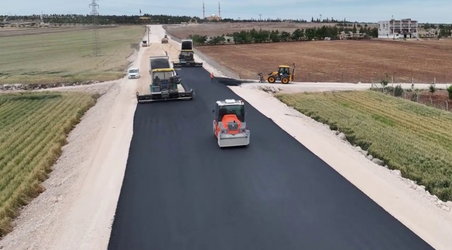  Şanlıurfa Asri Mezarlık Yeni Yolunda Asfalt Çalışmaları Başladı