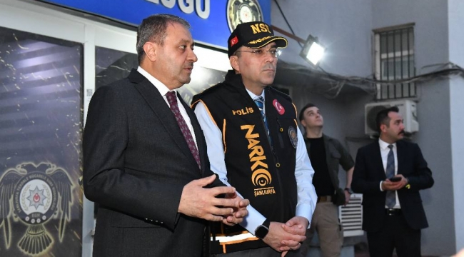Şanlıurfa'da 112 Ekip ve 400 Polisle Narko Alan Uygulaması!