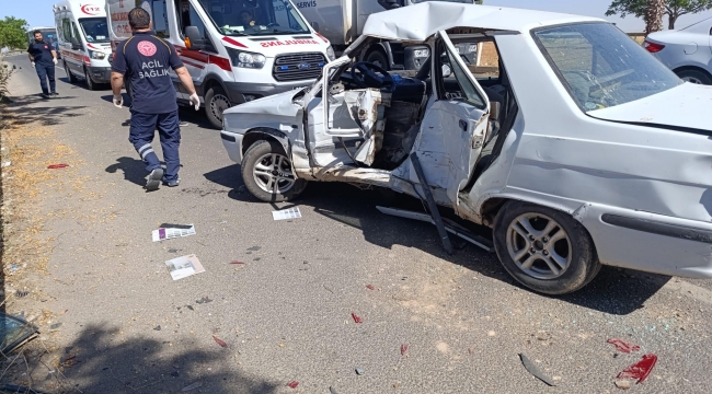Şanlıurfa'da feci kaza: Yaralılar var 