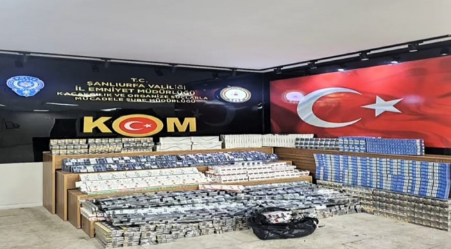 Şanlıurfa'da Kaçak Sigara Operasyonu: 5.680 Paket Ele Geçirildi!