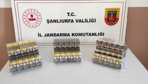 Şanlıurfa'da Kaçak Tütün ve Alkol Operasyonu: Binlerce Ürün Ele Geçirildi