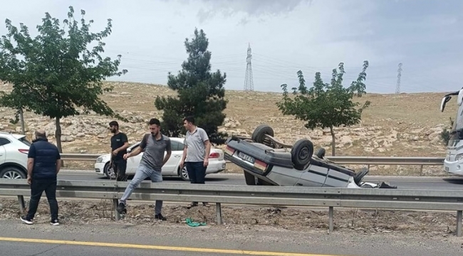 Şanlıurfa'da Otomobil Takla Attı, 1 Yaralı