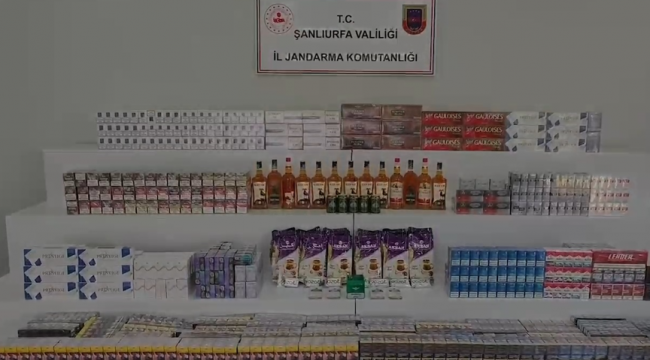Şanlıurfa'da Tonlarca Kaçak Et ve Binlerce Ürün Ele Geçirildi