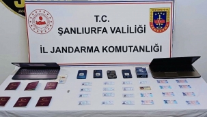 Suruç'ta Sahte Belge Operasyonu: Çok Sayıda Sahte Evrak ve Cihaz Ele Geçirildi