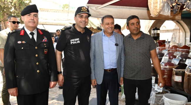 Vali Şıldak, Esnaf Ve Vatandaşları Ziyaret Etti