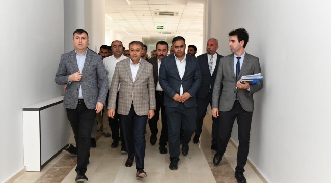 Vali Şıldak, Hükümet konaklarını inceledi 