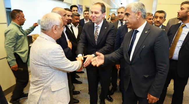 YRP Genel Başkanı Erbakan Şanlıurfa'da!