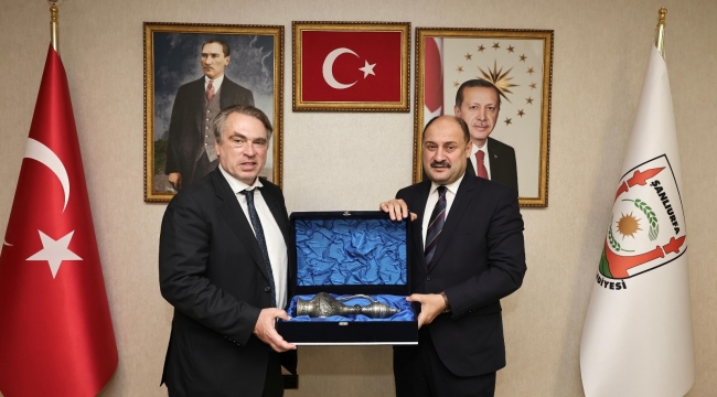 AB Büyükelçileri Heyetinden Başkan Gülpınar'a Ziyaret 
