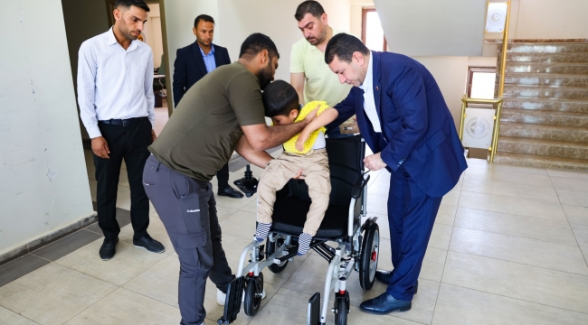 Başkan Özyavuz'dan Küçük Umut'a Anlamlı Destek