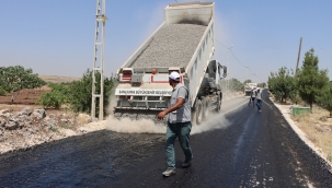 Büyükşehir, Karaköprü'nün Kırsal Yollarını Yeniliyor