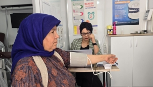 Eyyübiye Belediyesi Mobil Sağlık Tarama Aracı Görevde