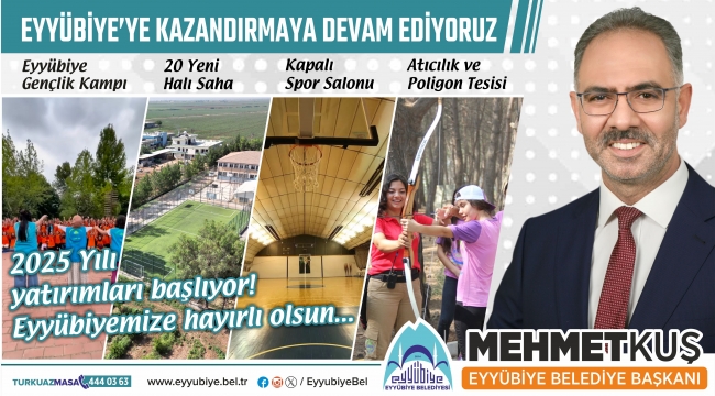 Eyyübiye'de Gençliğe Dev Yatırım