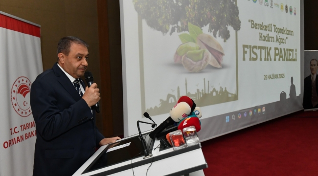 Fıstığın Anavatanı Şanlıurfa'da "Bereketli Toprakların Kadim Ağacı Fıstık" Paneli Düzenlendi