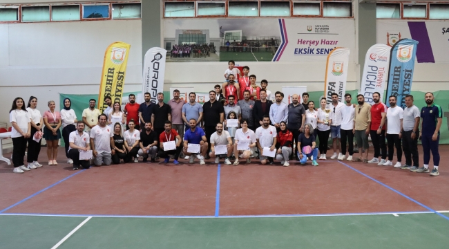 Pickleball" Bölge Turnuvası Sona Erdi