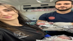 Şanlıurfa'da Ambulansta İkiz Doğum