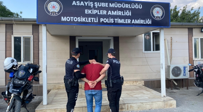 Şanlıurfa'da şüphe üzerine durduruldu, tutuklandı