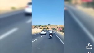 Şanlıurfa'da trafiği tehlikeye atan sürücünün cezası kesildi