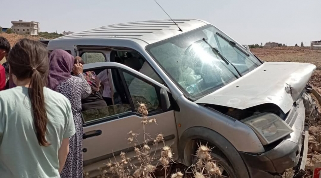 Şanlıurfa'da trafik kazası, 2 yaralı 