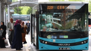 Şanlıurfa'da Ulaşım Ücretsiz