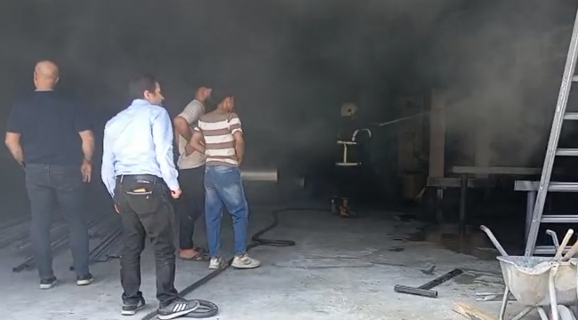 Şanlıurfa'da Yine Fabrika, Yine Yangın