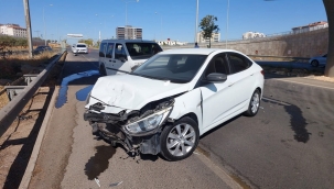 Şanlıurfa'da Zincirleme Kaza, 1 Yaralı