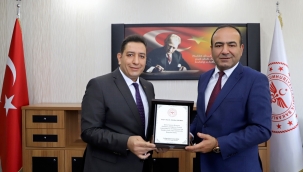 Şanlıurfa İl Sağlık Müdürlüğü'nde Devir Teslim Töreni Gerçekleştirildi