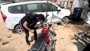 Suruç'ta çalıntı 28 motosiklet ele geçirildi