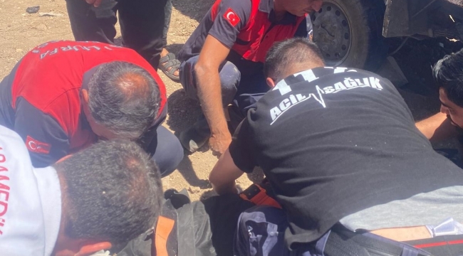 Suruç'ta Pikap İle Otomobil Çarpıştı: 7 Yaralı