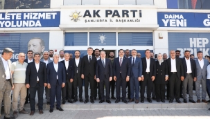 Ticaret Bakan Yardımcısı Gürcan Şanlıurfa'da